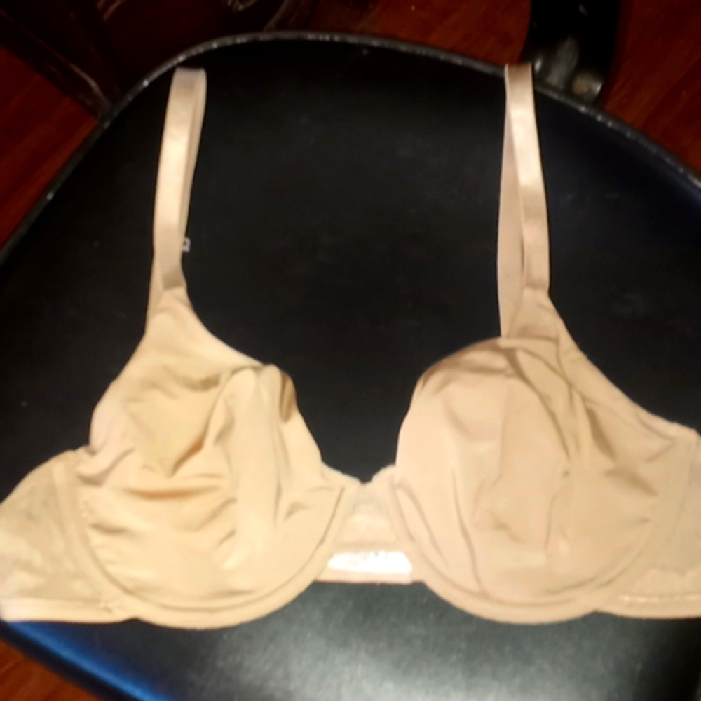 Nude beige Calvin Klein unlined unlined bra size 36C